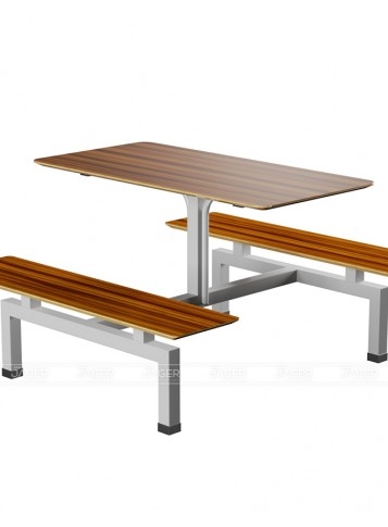 Bộ Bàn & Ghế dán uốn đồng màu| Nội thất Jager - Nhà máy sản xuất Nội thất cao cấp Jager