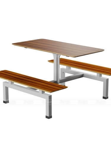 Bộ Bàn & Ghế dán uốn đồng màu| Nội thất Jager - Nhà máy sản xuất Nội thất cao cấp Jager