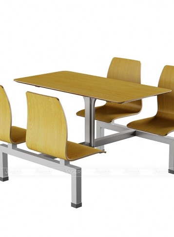 Bộ Bàn & Ghế dán uốn đồng màu| Nội thất Jager - Nhà máy sản xuất Nội thất cao cấp Jager