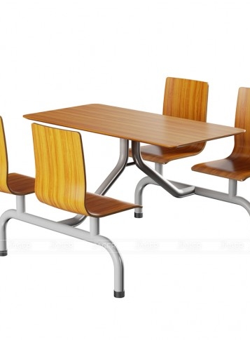 Bộ Bàn & Ghế dán uốn đồng màu| Nội thất Jager - Nhà máy sản xuất Nội thất cao cấp Jager