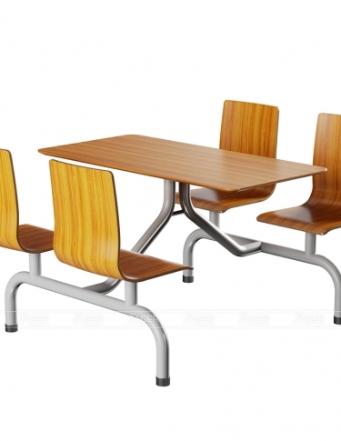 Bộ Bàn & Ghế dán uốn đồng màu| Nội thất Jager - Nhà máy sản xuất Nội thất cao cấp Jager